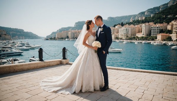 Your dream wedding in Monaco: captured by an expert photographer